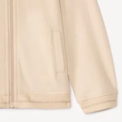 Gilet molleton à capuche ludique pour bébé fille