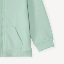 Gilet molleton à capuche ourson pour bébé garçon