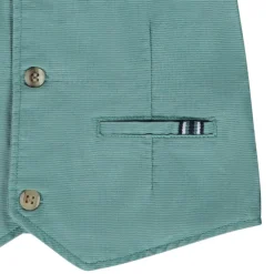 Gilet serveur de cérémonie en coton armuré pour bébé garçon