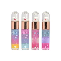 Gloss à lèvres parfumé Boule à neige avec ourson (modèle aléatoire)