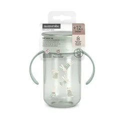 Gobelet d'apprentissage 360º 340ml Wonderland vert +12M