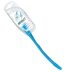Goupillon pour biberons et tétines - Bleu