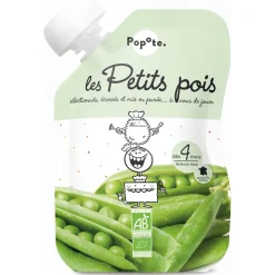 Gourde aux petits pois bio - 120g