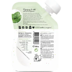 Gourde aux épinards bio - 120g