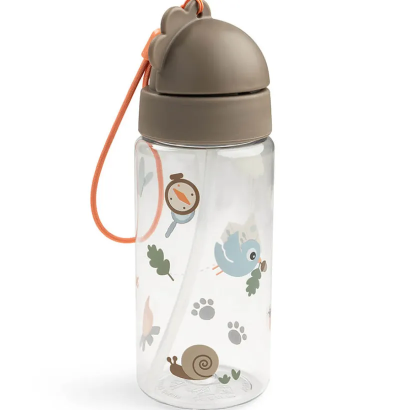 Gourde avec paille 350ml Trails Sable