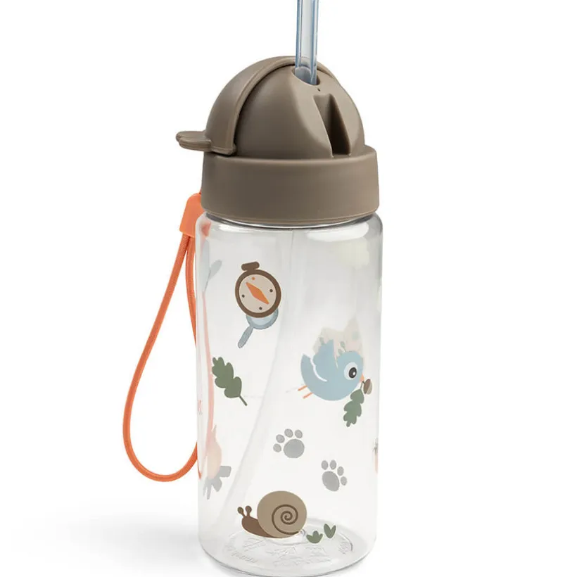Gourde avec paille 350ml Trails Sable