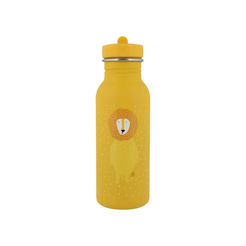 Gourde en acier inoxydable 500 ml - Mr Lion - Jaune