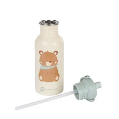 Gourde en Inox avec paille Roi des Forêts - 500 ml