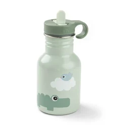 Gourde en métal Playgound Vert - 350 ml
