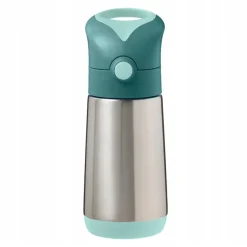 Gourde isotherme avec paille 350ml Emerald Forest