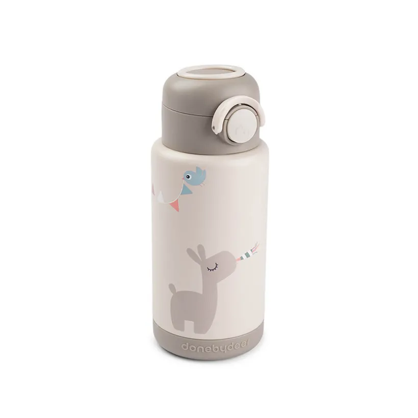 Gourde isotherme 340ml Celebration sable