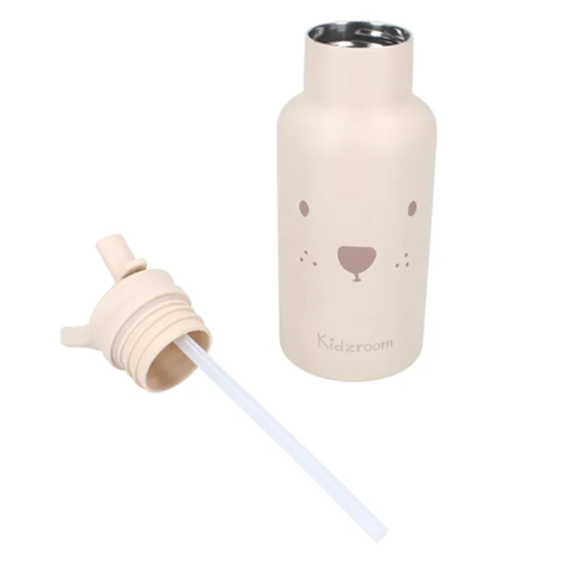 Gourde isotherme 350ml Ours Sable