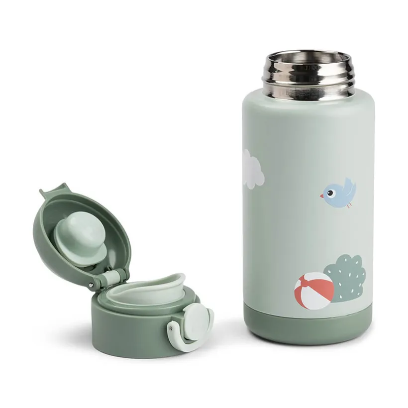 Gourde isotherme 340ml Playground vert