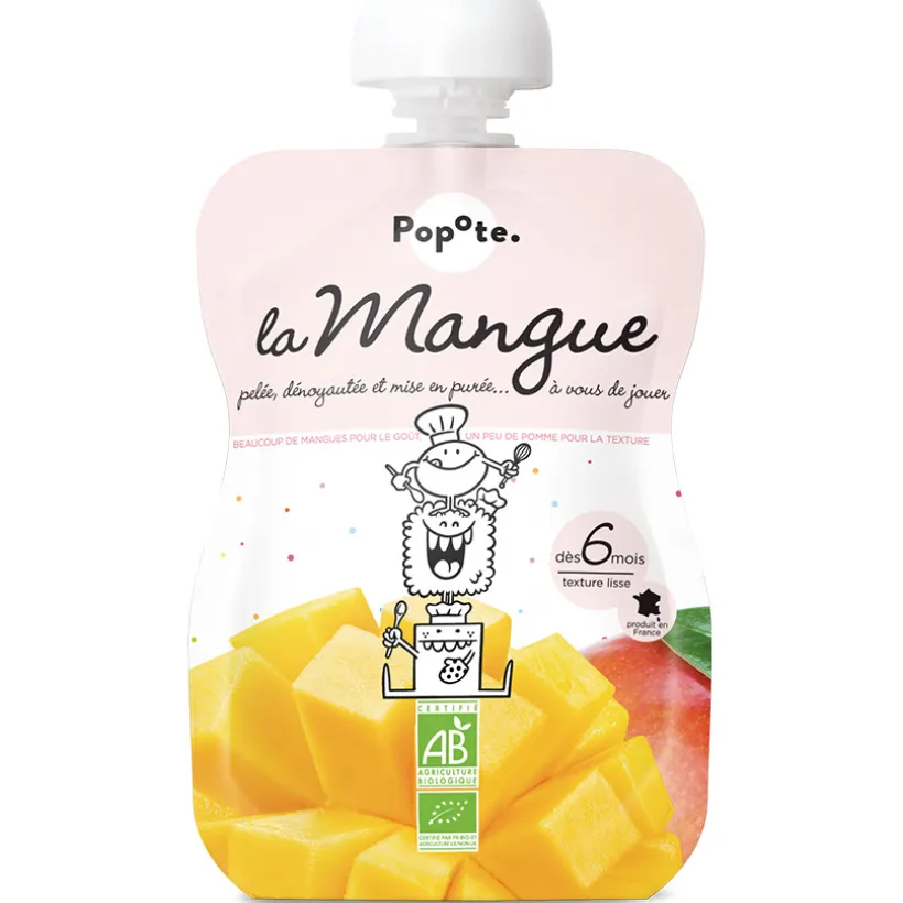Gourde à la mangue bio - 120g