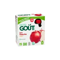 Gourde pomme gala - 4 x 85g