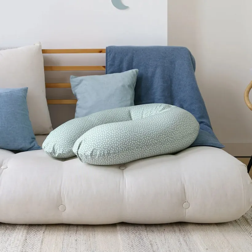 Grand coussin multi-usage Buddy Cloudy Kaki