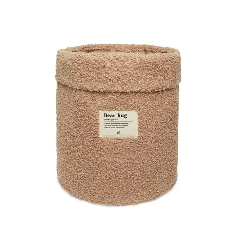 Grand panier de rangement boucle Biscuit