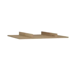 Grand plan à langer pour commode Mokka aspect chêne mokka
