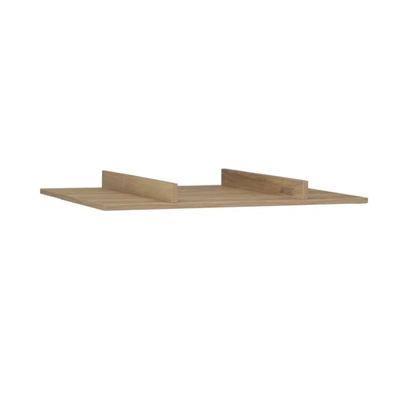 Grand plan à langer pour commode Mokka aspect chêne mokka