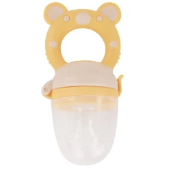 Grignoteur en silicone Miamix - Jaune