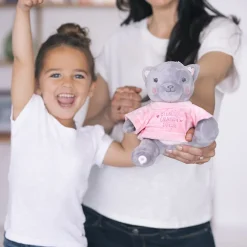 Habillage pour peluche annonce de naissance "tu vas être grande soeur"