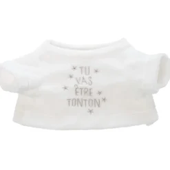 Habillage pour peluche annonce de naissance "tu vas être tonton"