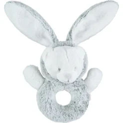 Hochet en sherpa forme lapin