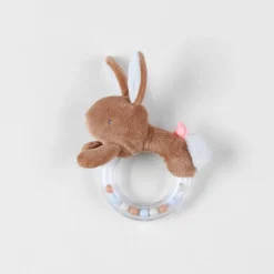 Hochet lapin Moka