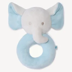 Hochet éléphant en velours pour bébé garçon