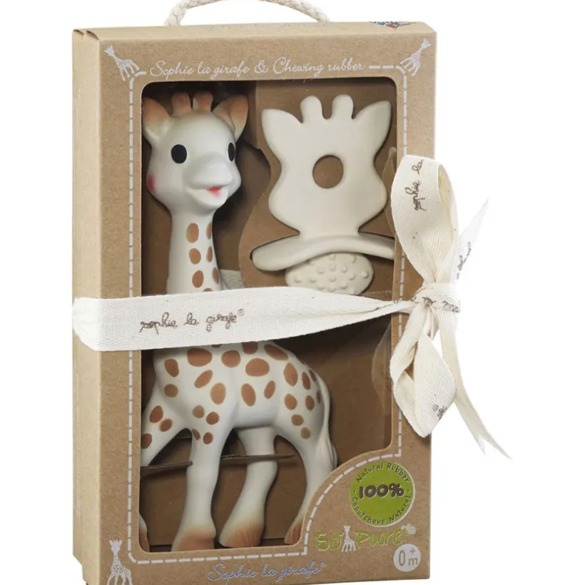 Hochet Sophie la Girafe + Chewing Rubber So Pure