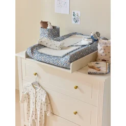 Housse de matelas à langer en éponge - Tiny Flowers