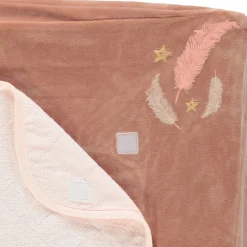 Housse de matelas à langer en velours Magic bird