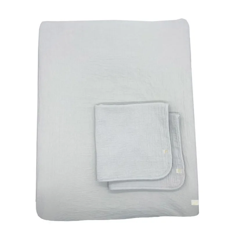 Housse de matelas à langer + 2 linges Promenons nous