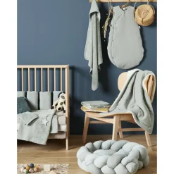 Housse de matelas à langer Mix & Match - Vert de gris