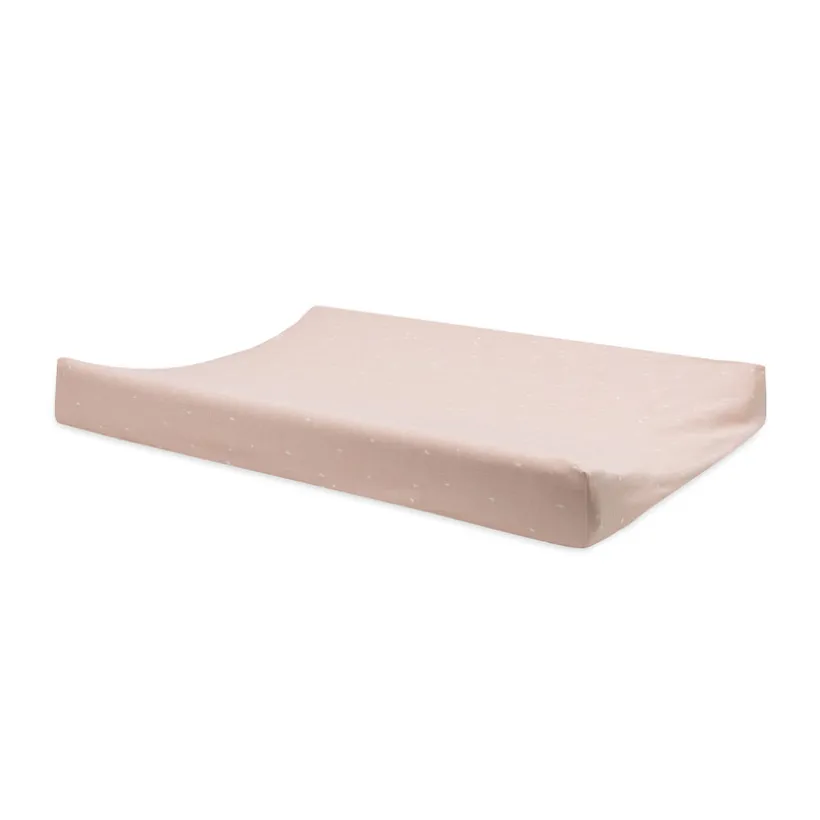 Housse de matelas à langer 50 x 70 cm Twinkling wild rose