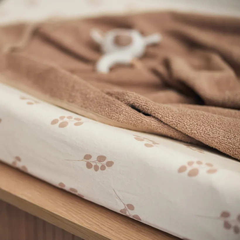 Housse de matelas à langer 50 x 70 cm Twig wild rose