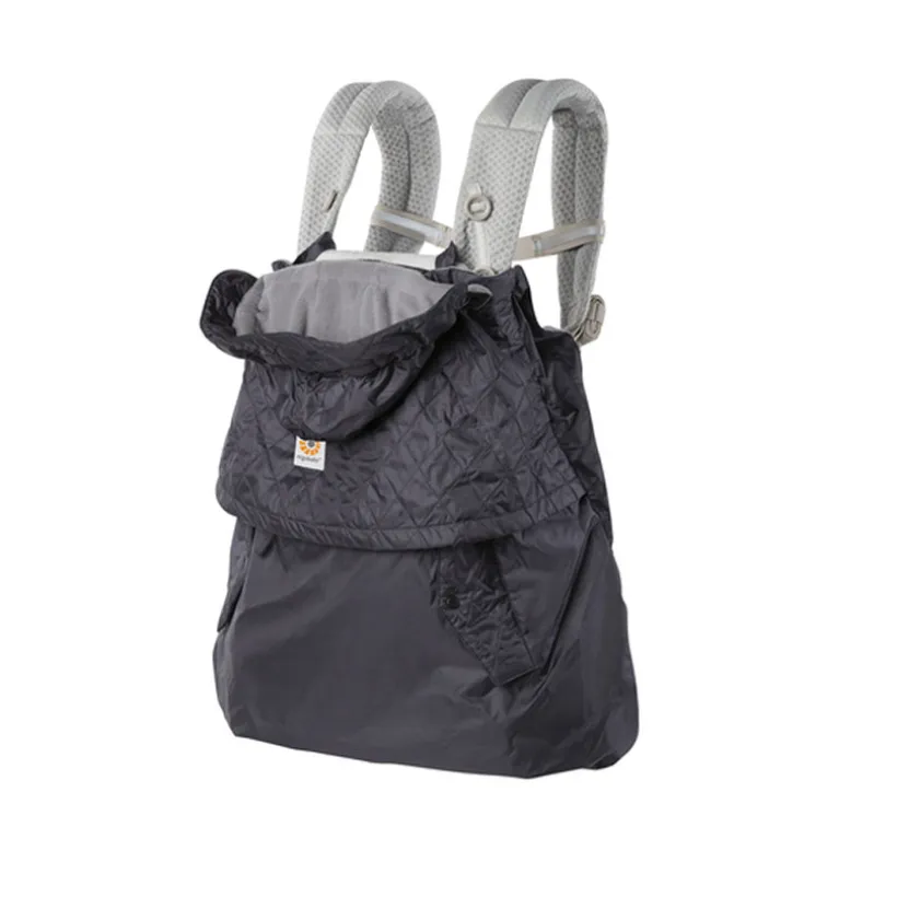 Housse imperméable Cocon Pluie pour porte-bébé charbon