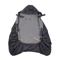 Housse imperméable Cocon Pluie pour porte-bébé charbon