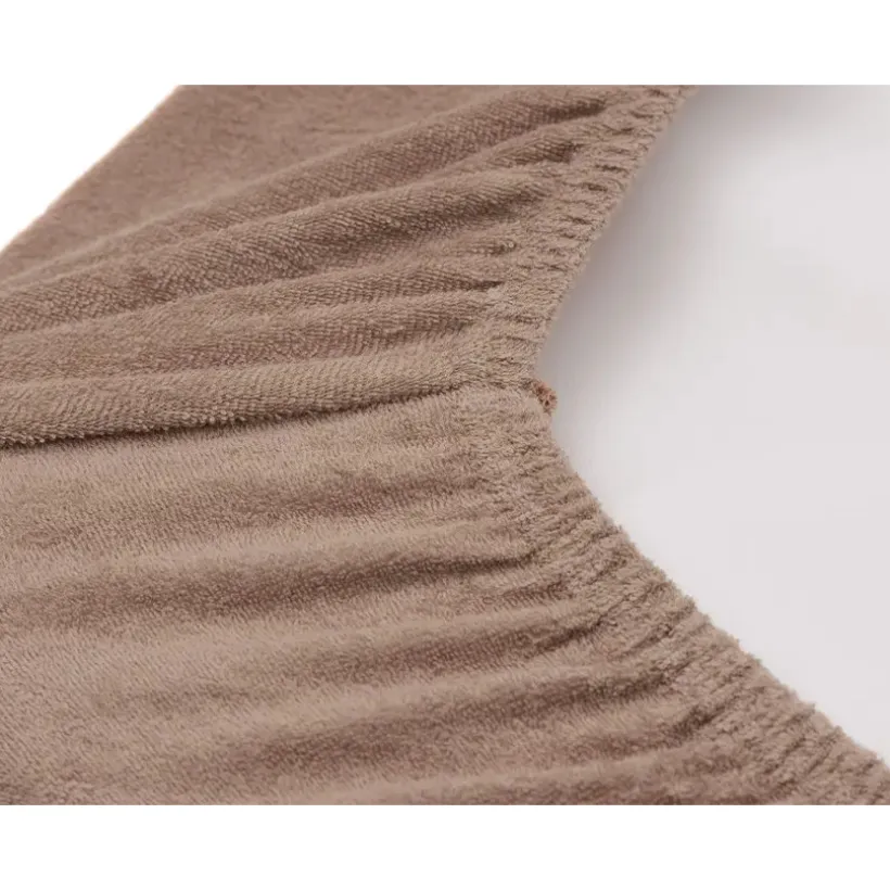 Housse matelas à langer éponge - Milky Coffee/Ivoire - 50x70 - 2Pcs