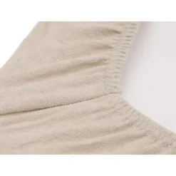 Housse matelas à langer éponge - Oatmeal/sable - 50x70 cm - 2 Pcs