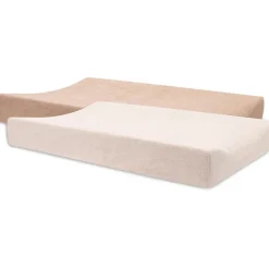 Housse matelas à langer éponge 2 unités 50x70cm Blush/Wild Rose