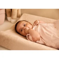 Housse matelas à langer éponge 2 unités 50x70cm Blush/Wild Rose