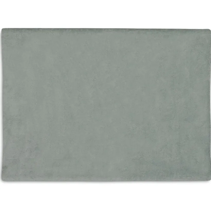Housse matelas à langer éponge - Vert d'eau/Ivoire - 50x70 cm - 2 Pcs