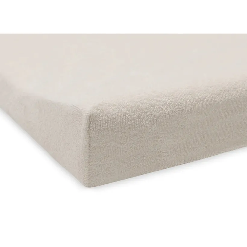 Housse matelas à langer éponge - Vert d'eau/Ivoire - 50x70 cm - 2 Pcs
