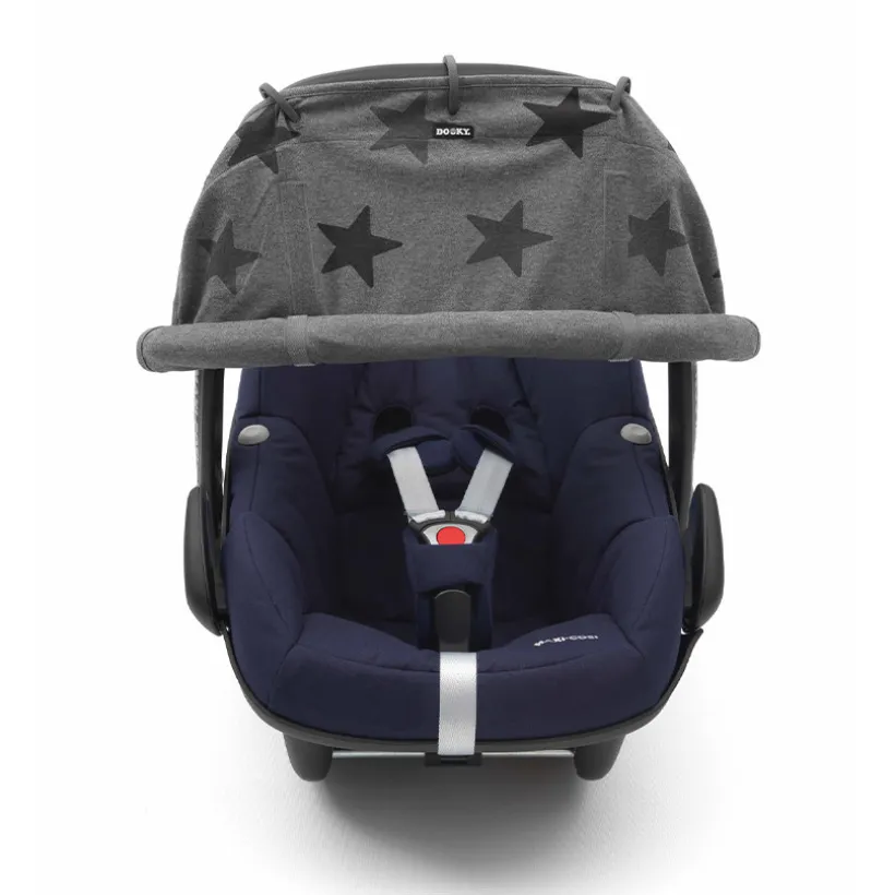 Housse pare-soleil universelle Grey stars