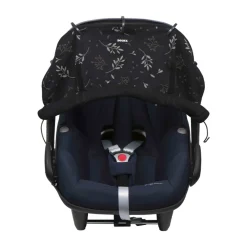 Housse pare-soleil universelle Romantic Leaves noir