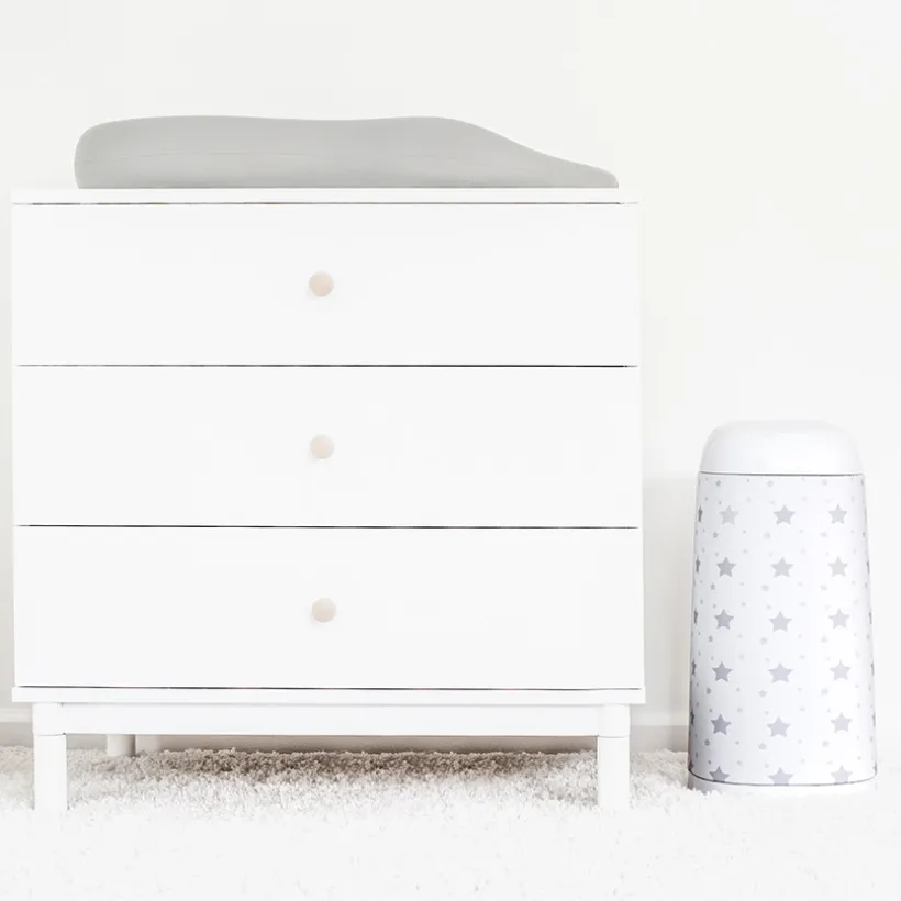 Housse pour poubelle à couches Dress up - Stars
