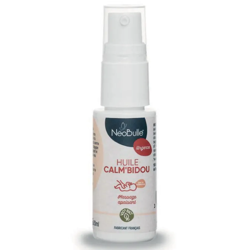 Huile de massage Calm'bidou pour bébé
