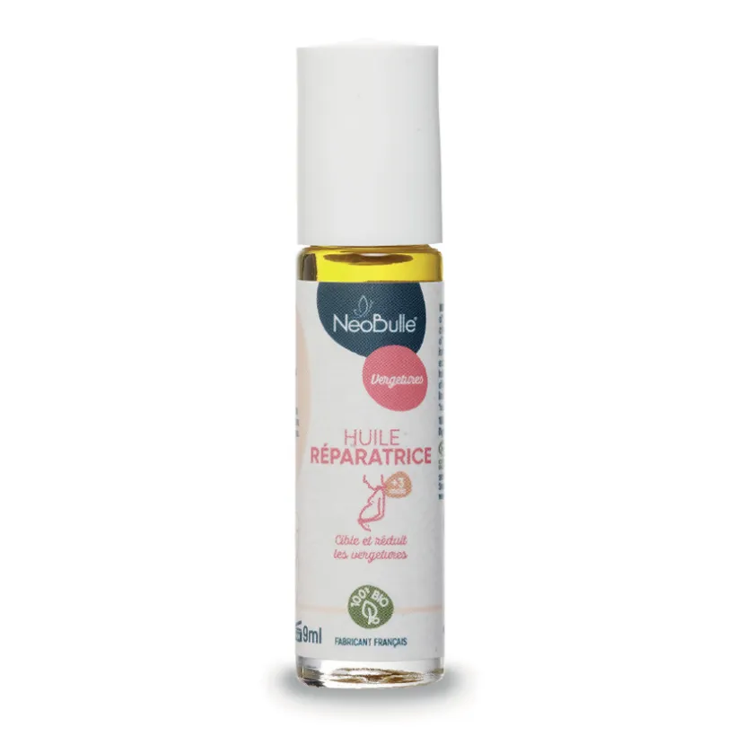 Huile réparatrice vergetures Bio 9 ml