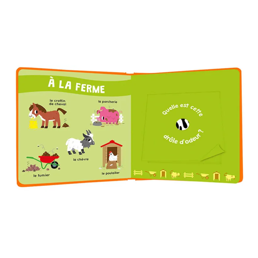 Imagier olfactif "Le livre des odeurs qui puent"